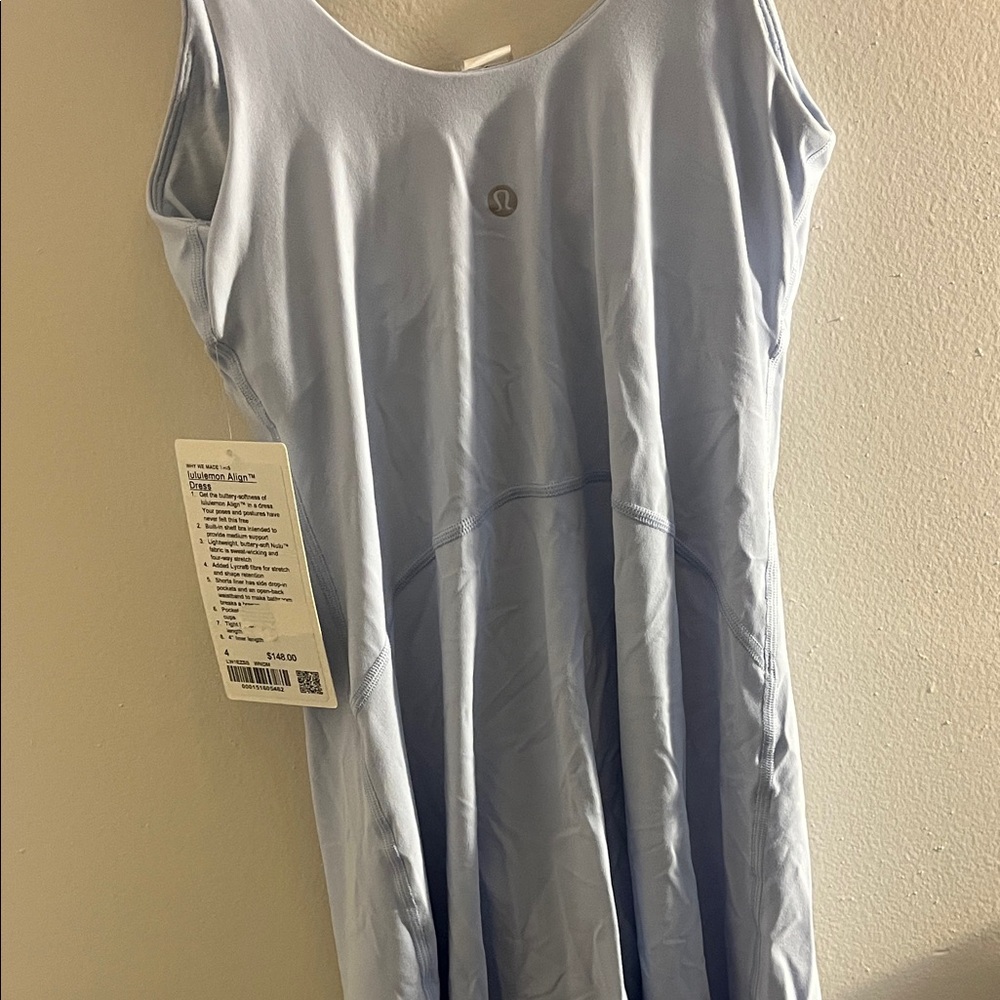 Lululemon Athletica Light Blue Align Dress - Picture 4 of 5